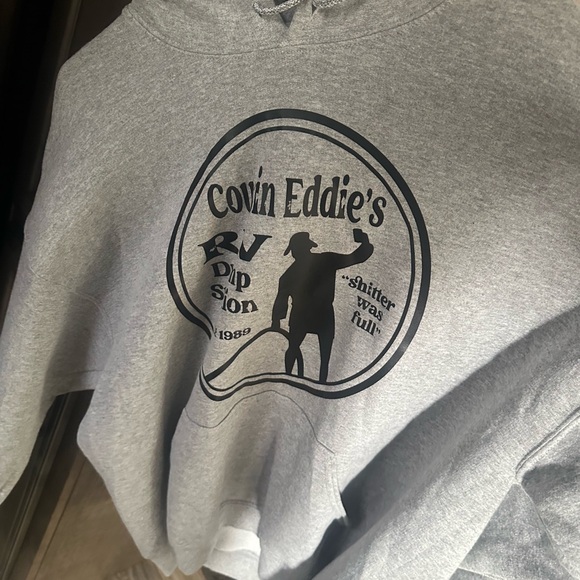 Gray Graphic Hoodie - Picture 2 of 3